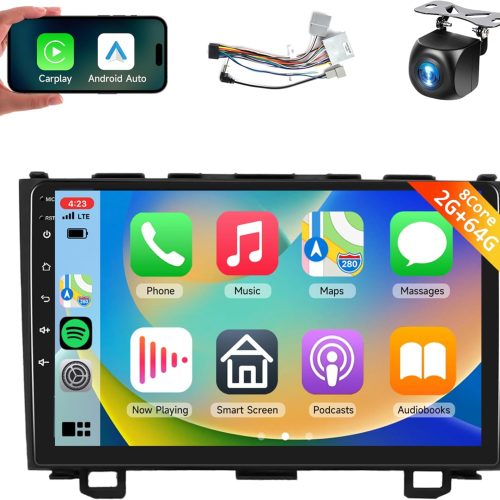 Honda CRV 2007-2011 – 9″ (8 Core 2+64G)  Android Car Stereo